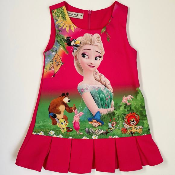 Kids Disney Dress with Elsa